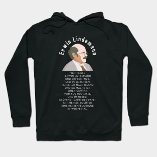 Lottogewinner Erwin Lindemann - Loriot - TV Kult - Deutsch Hoodie